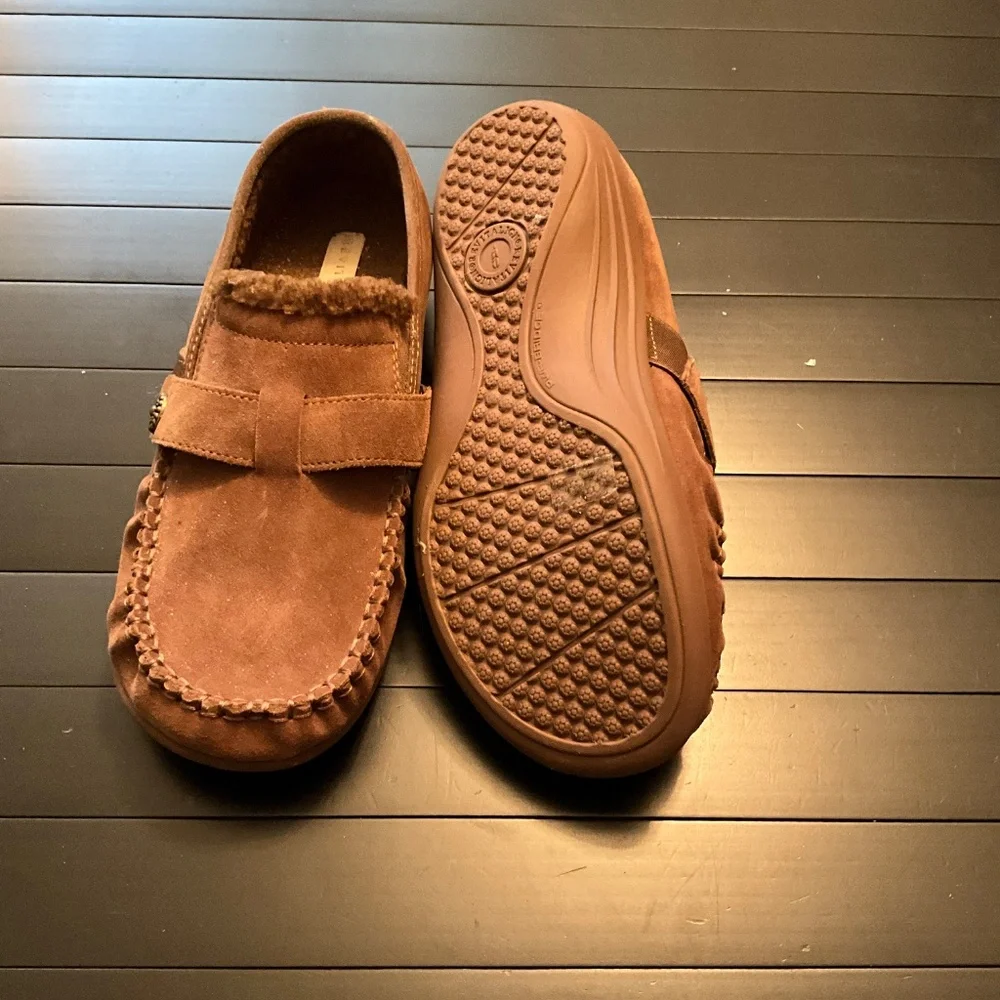 Revitalign Orthotic Cozy Suede Slip-Ons - Siesta Splendid - Picture 2 of 2